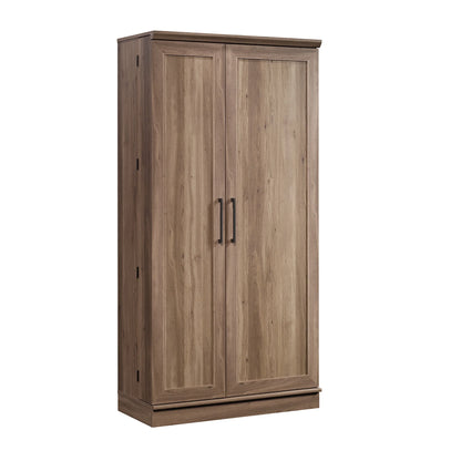 Sauder Homeplus Storage Cabinet, Sienna Oak Finish