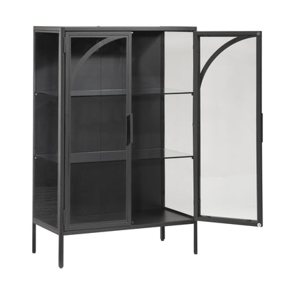 Better Homes & Gardens Nola Accent Cabinet, Black Finish