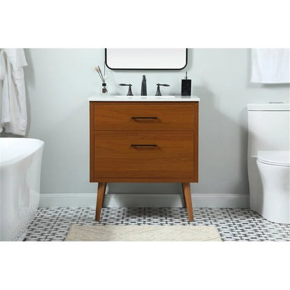 30 inch bathroom vanity in Green