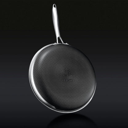 Hybrid Fry Pan Set With Lids, 6-pc