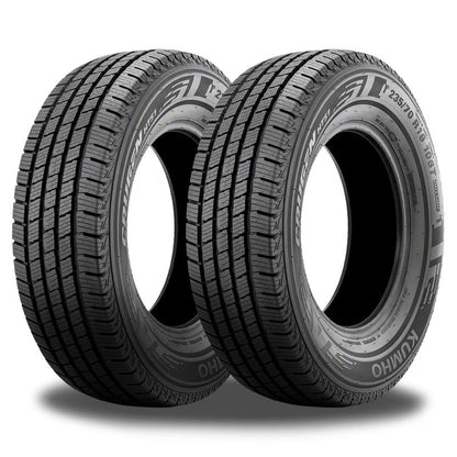 2 Kumho Crugen HT51 P 235/70R15 102T All Season Tires 70000 Mileage, 3PMSF Rated 2205813 / 235/70/15 / 2357015