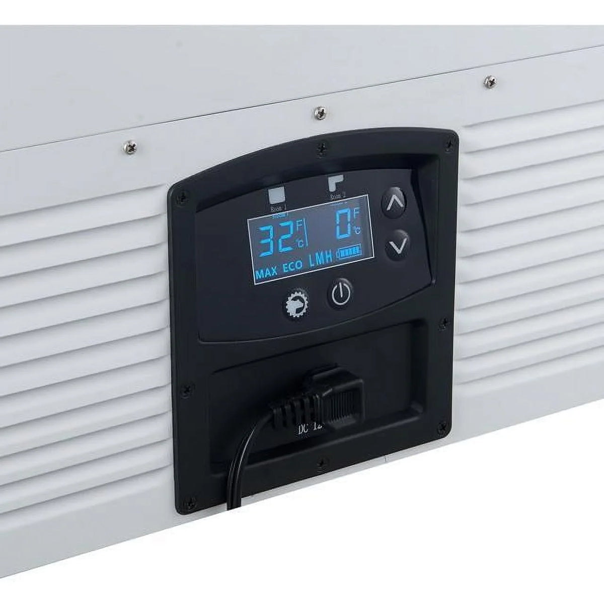 12V Car Fridge 50L 12/24V DC 110-240V AC Portable Freezer Compressor Cooler 0℉-50℉ 3-Year Warranty