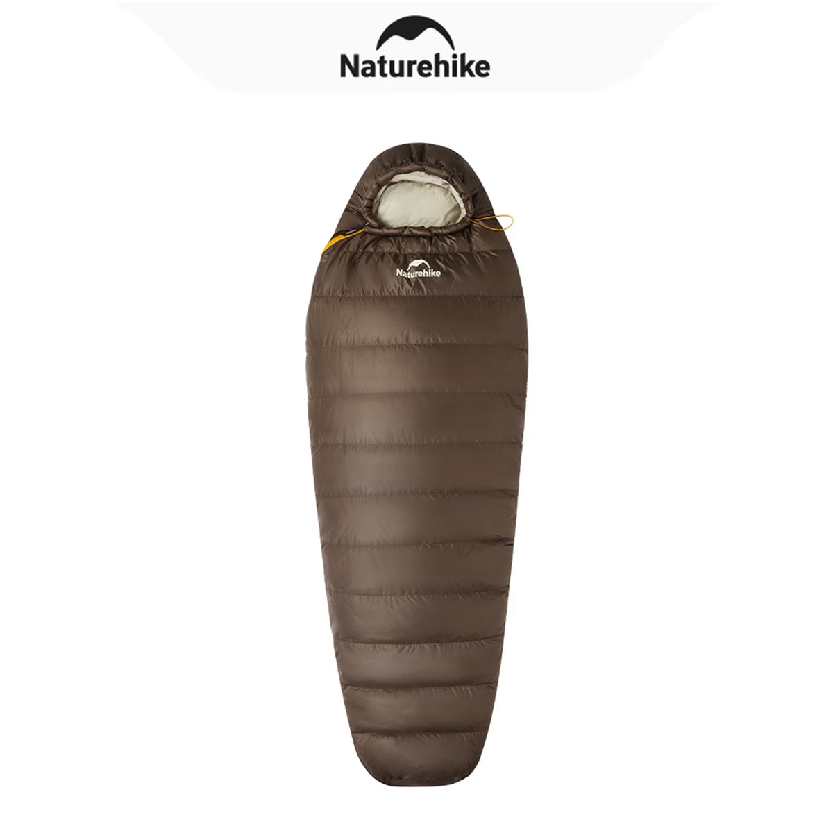 Naturehike, Mummy Sleeping Bag, Pro Outdoor Down Sleeping Bag for Cold Weather,  Water Repellent Sleeping bag with Compression Sack, High Fluffy Duck Down Filling,  For Hiking/Travel/Expedition