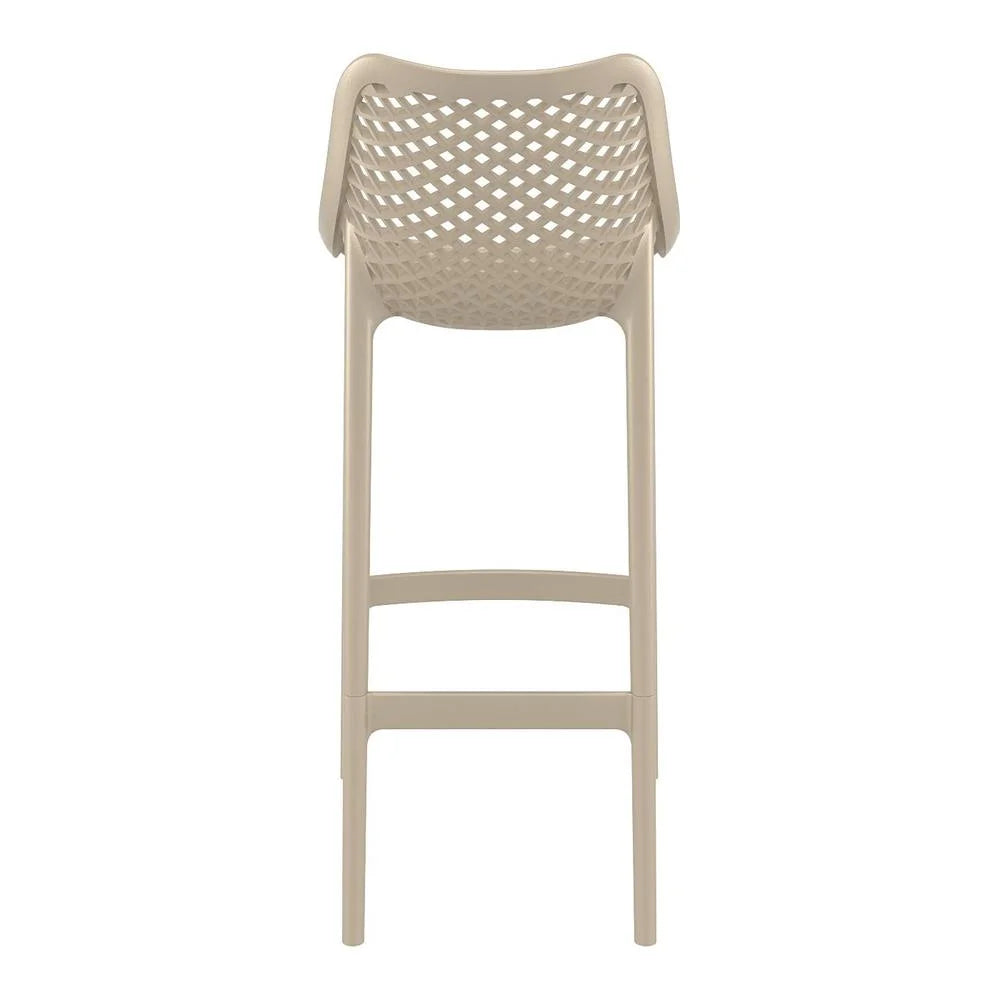 Compamia Air Patio Bar Stool in Black