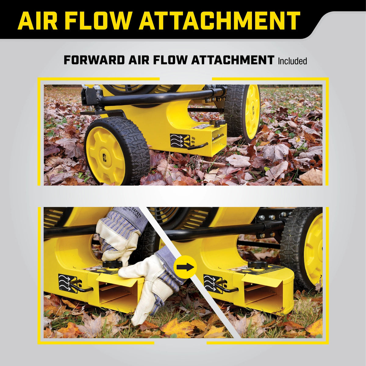 Champion Power Equipment 212cc 1200 CFM Walk Behind Leaf Blower