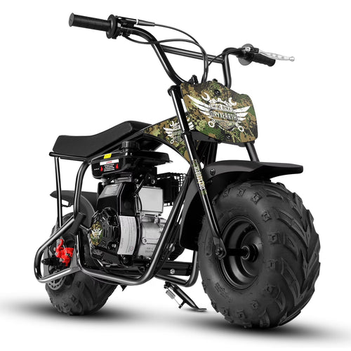 Oryxearth Mini Bike for Kids Motorcycle, Mini motorcycle for kids, Set of Four, 105CC 4-Stroke Ride on Toys, Camo