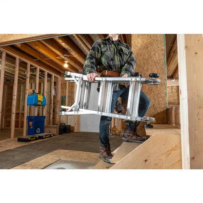 Gorilla Ladders Multi-Position Ladder 14 ft. Reach Height 375 lbs. Load Capacity