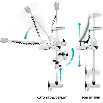 Minn Kota 1358965 Riptide Ulterra Salt Water Trolling Motor with i-Pilot 112 lb. Thrust, 60" Shaft, 36 Volts