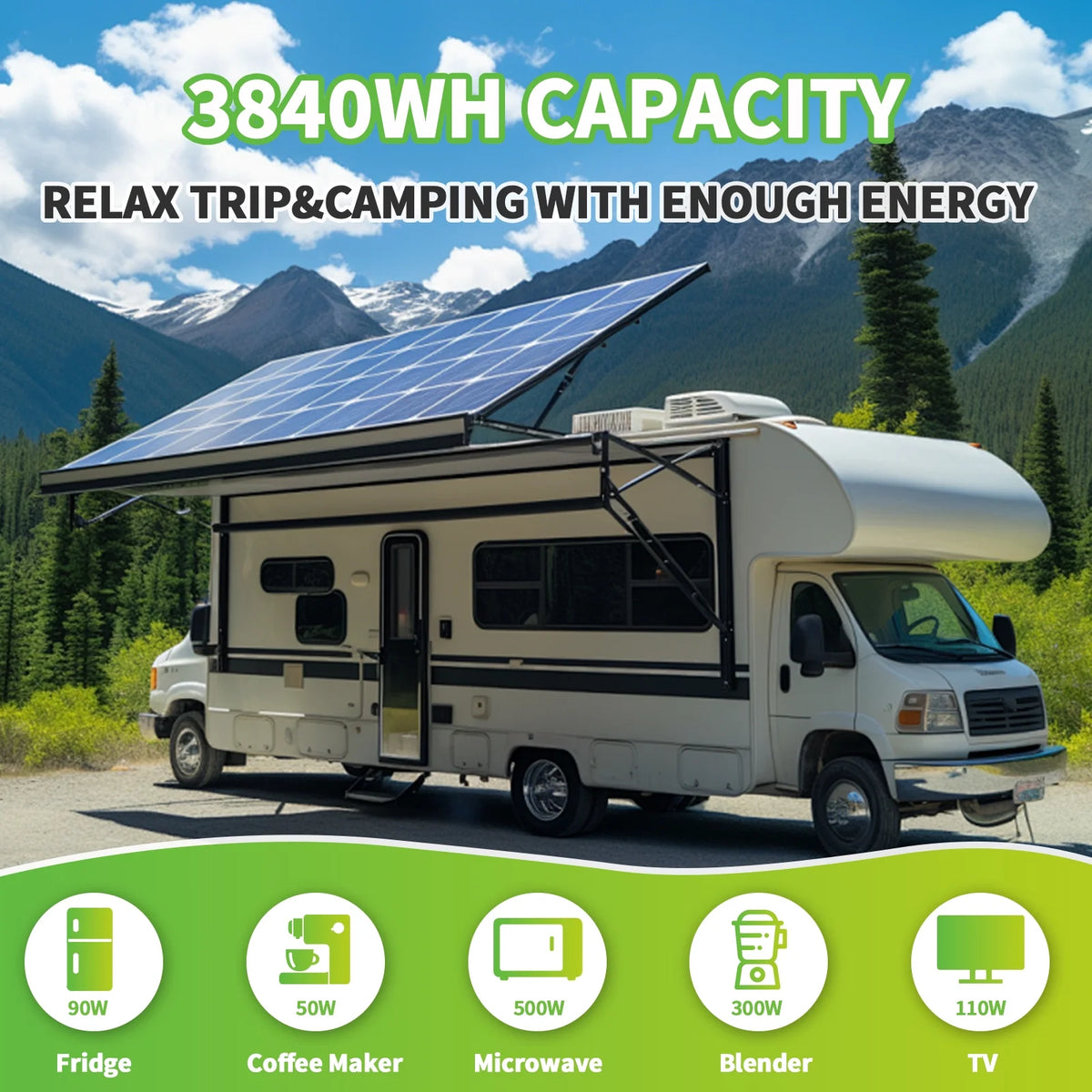 36V 100Ah LiFePO4 Battery,for Golf Carts,RV,Marine,Trolling Motor,Camper,200A BMS,15000+Deep Cycles,TCBWORTH Lithium Batteries,10 Years Lifetime