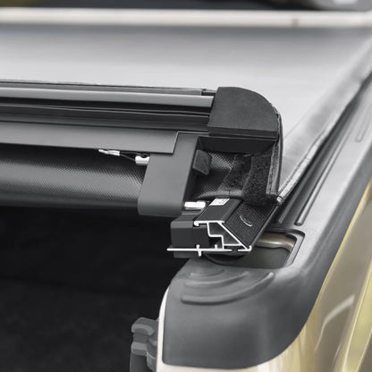 Auto Drive Soft Roll up Truck Bed Tonneau Cover Fits 1999-2006, 07 Classic Silverado / Sierra 1500 2500 HD 3500 HD 6.5FT Bed (78")