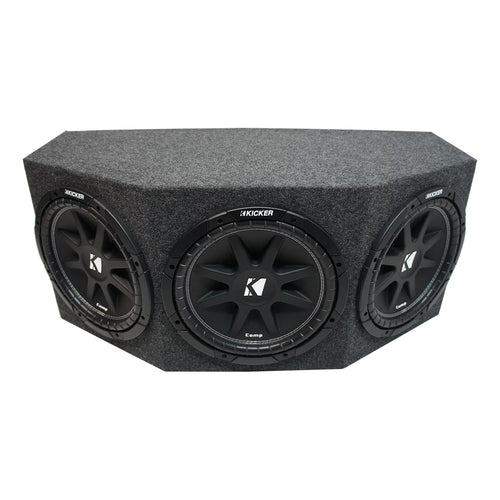 Kicker Comp C12 Triple 12" Subwoofer Loaded 900 Watt Sub Box