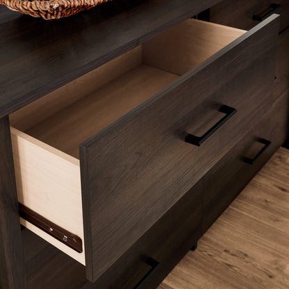 Mainstays Hillside 6-Drawer Dresser, Soft White Finish