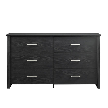 Mainstays Hillside 6-Drawer Dresser, Soft White Finish