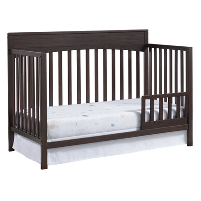 Oxford Baby Harper 4-in-1 Convertible Crib, Dove Gray, GREENGUARD Gold Certified, Wooden Crib