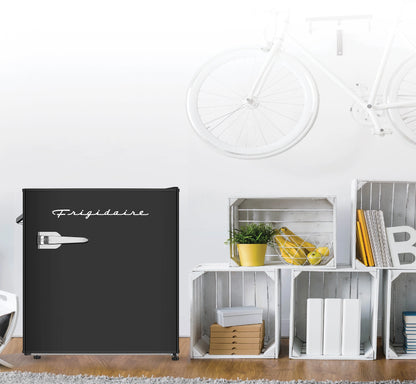 Frigidaire 1.6 Cu ft. Retro Compact Refrigerator with Side Bottle Opener, Coral