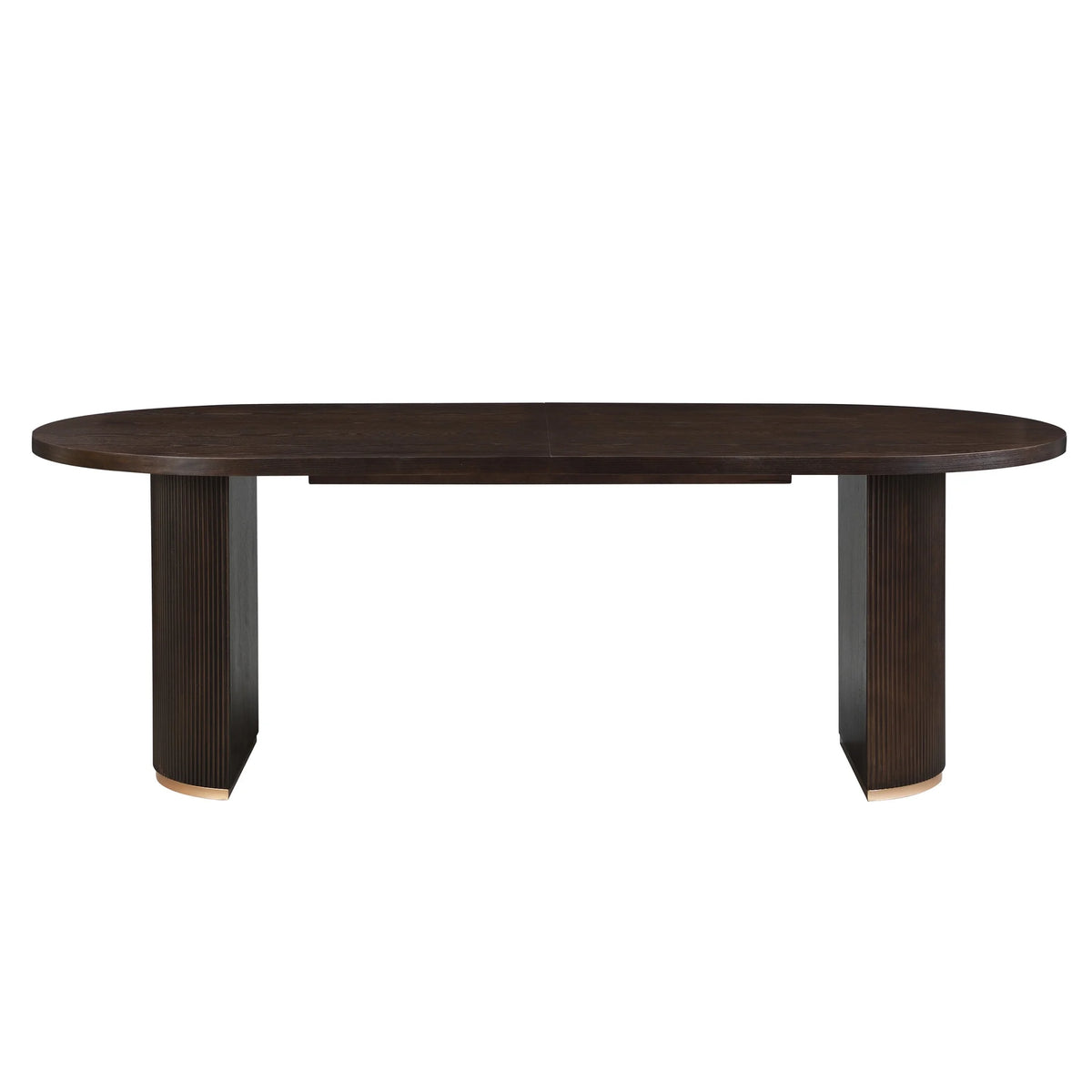 Christopher Knight Home Minimalist 88�� Oval Dining Table for 4-6, Espresso