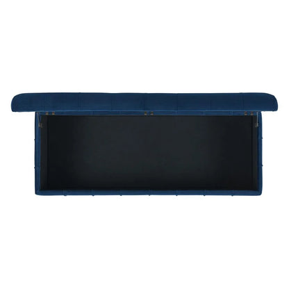 Picket House Furnishings Jude Tufted Storage Ottoman