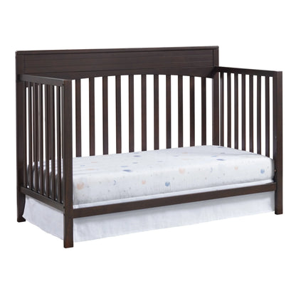 Oxford Baby Harper 4-in-1 Convertible Crib, Dove Gray, GREENGUARD Gold Certified, Wooden Crib