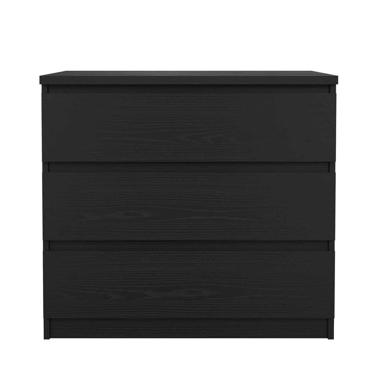 Tvilum Scottsdale 3 Drawer Chest Dresser for Adults, White High Gloss