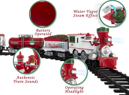 Winter Wonderland Battery Operated Train Set with Remote