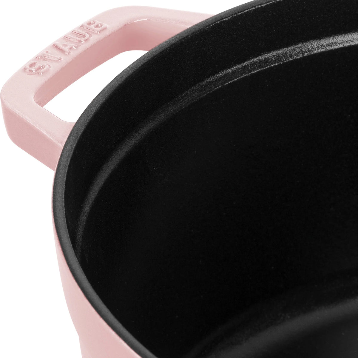 Staub Cast Iron 5.5-qt Round Cocotte - Cherry