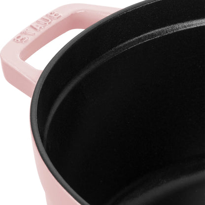 Staub Cast Iron 5.5-qt Round Cocotte - Cherry
