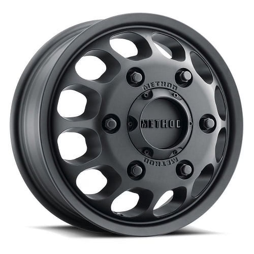 16x5.5 Method MR901 DUALLY Front Matte Black Wheel 6x205 (117mm) Fits select: 2010-2023 MERCEDES-BENZ SPRINTER
