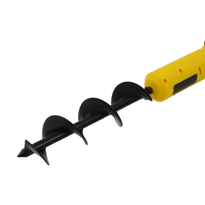 ToppiJoy 550rpm Cordless Electric Post Hole Digger Hole Digging Machine Electric Earth Auger for Post Hole Digging Drilling Tree Planting, with Battery and Charger