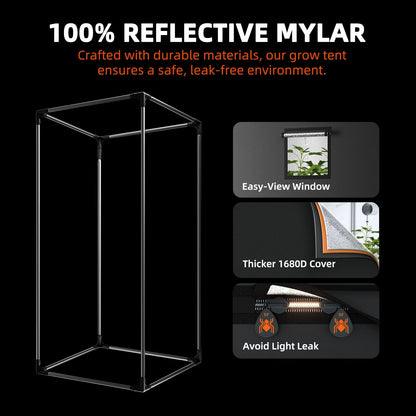 2025 Spider Farmer 2��x2�� Smart Complete Grow Tent KitحSF1000 301H EVO Full Spectrum LED Grow Lightح4�� Ventilation System with Speed ح Controller With RJ12 portح6�� Clip on fan
