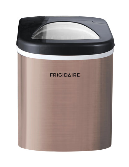 Frigidaire 26 lb. Countertop Ice Maker EFIC117-SS, Red Stainless Steel
