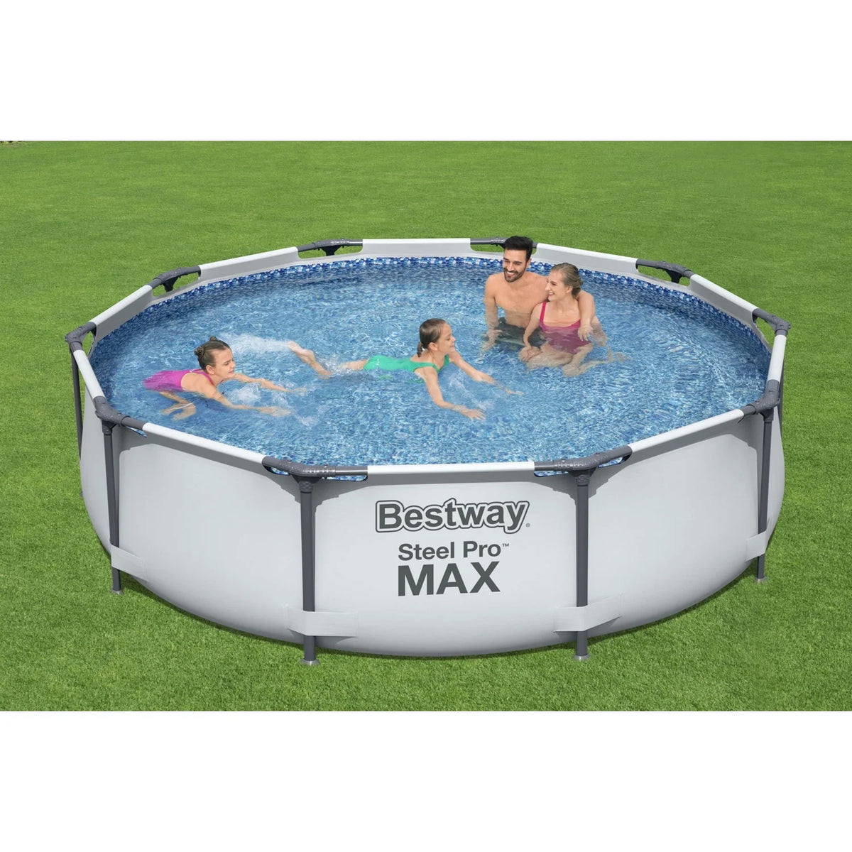 Bestway Steel Pro MAX 10' x 30" Above Ground Pool Set Round