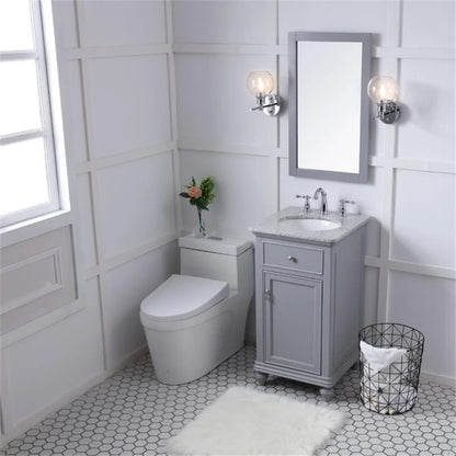 19 inch single bathroom vanity in vintage mint
