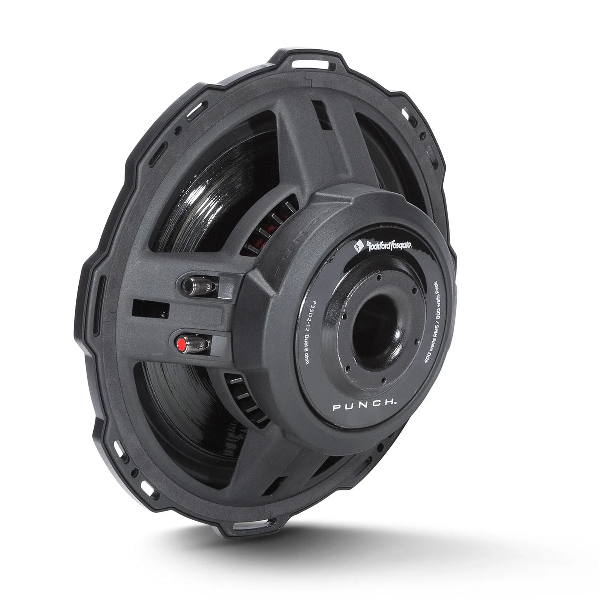 Rockford Fosgate P3SD2-12 Punch P3S 12" 2-Ohm DVC Shallow Subwoofer