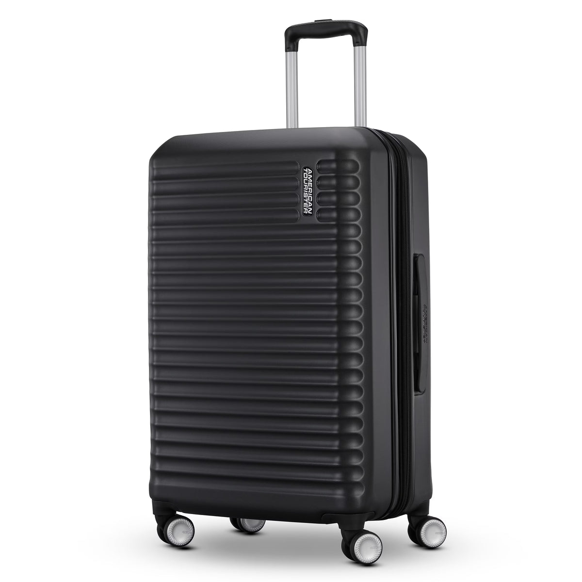 American Tourister Stratum 3.0 Medium Hardside Suitcase with Spinner Wheels - Black