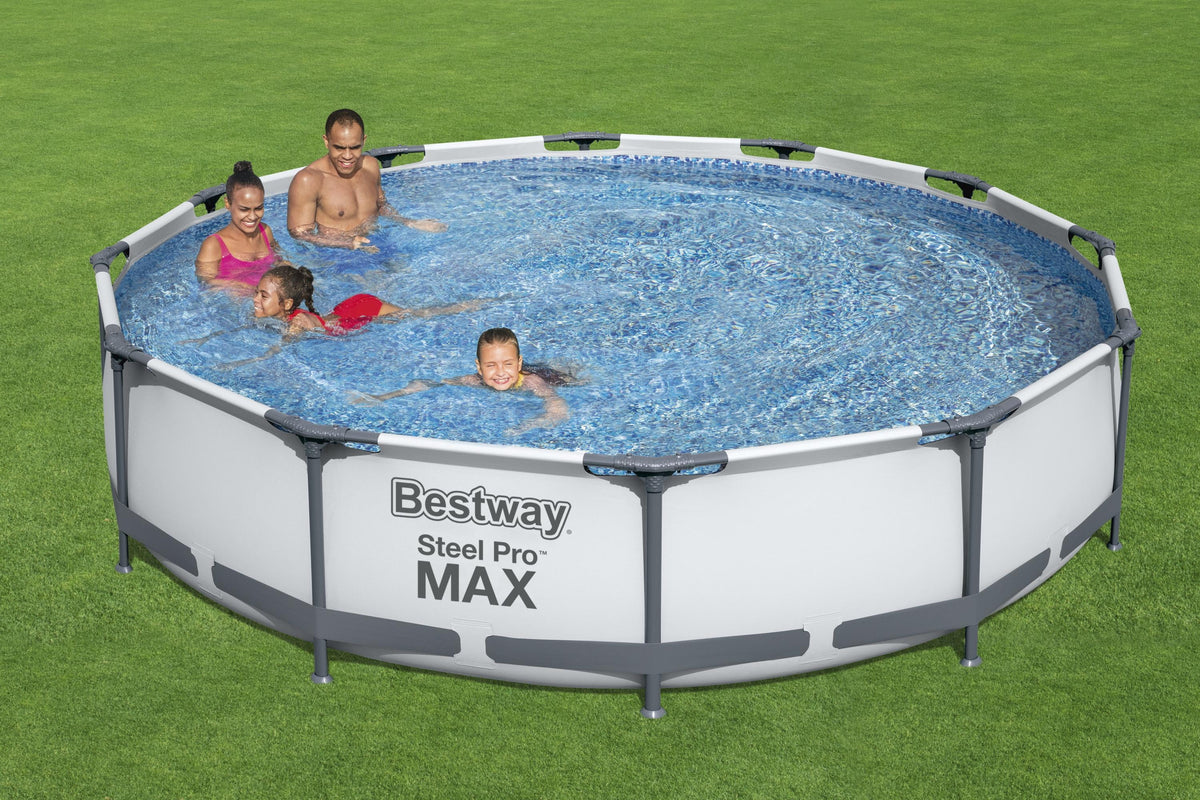Bestway Steel Pro MAX 10' x 30" Above Ground Pool Set Round