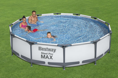 Bestway Steel Pro MAX 10' x 30" Above Ground Pool Set Round