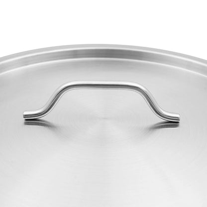 33/52 Quart Stock Pot Stainless Steel Large Kitchen Soup Big Cooking Restaurant for Hotels, Restaurants, Homes