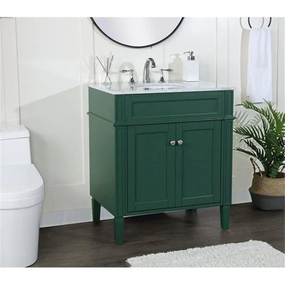 Elegant Kitchen and Bath 30 inch Single bathroom vanity in Grey