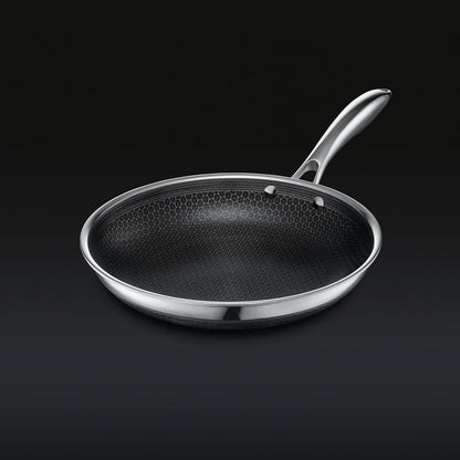 Hybrid Fry Pan Set With Lids, 6-pc