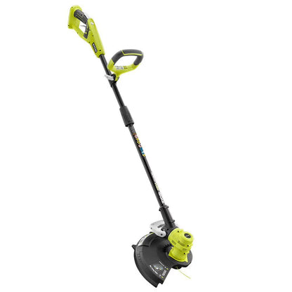Ryobi 18-Volt ONE+ Straight Shaft String Trimmer/Edger, Lightweight Design 10-12 in