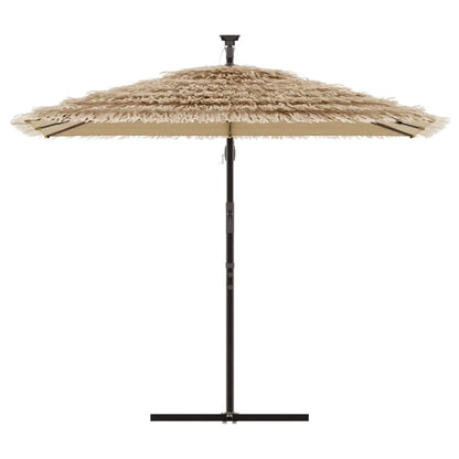 vidaXL Garden Parasol with Steel Pole Umbrella Sunshade Outdoor Patio Beach