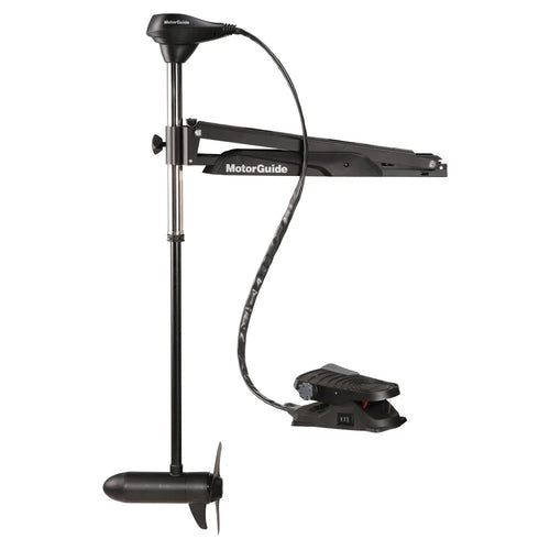 MotorGuide 940200100 X3 Freshwater Bow Mount Trolling Motor �?Cable Steer, Foot-Control �?50-Inch Shaft, 55-Pound Peak Thrust