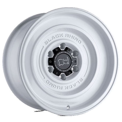 Black Rhino Solid 17X9.5 6X139.7 -12Et 71.5Cb Gloss White Wheel