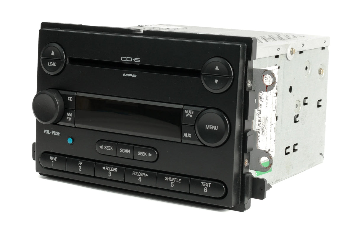Restored 2005 Ford F-150 Truck Radio AM FM 6 Disc Player w Bluetooth Music 5L3T-18C815-FJ (Refurbished)