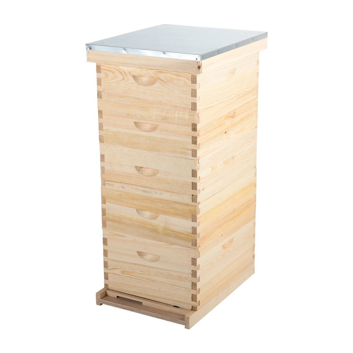 Preenex Langstroth Beehive Kit with Metal Roof, Wooden, Multi-color