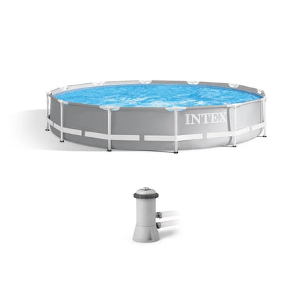 Frame Above Ground Swimming Pool with Pump