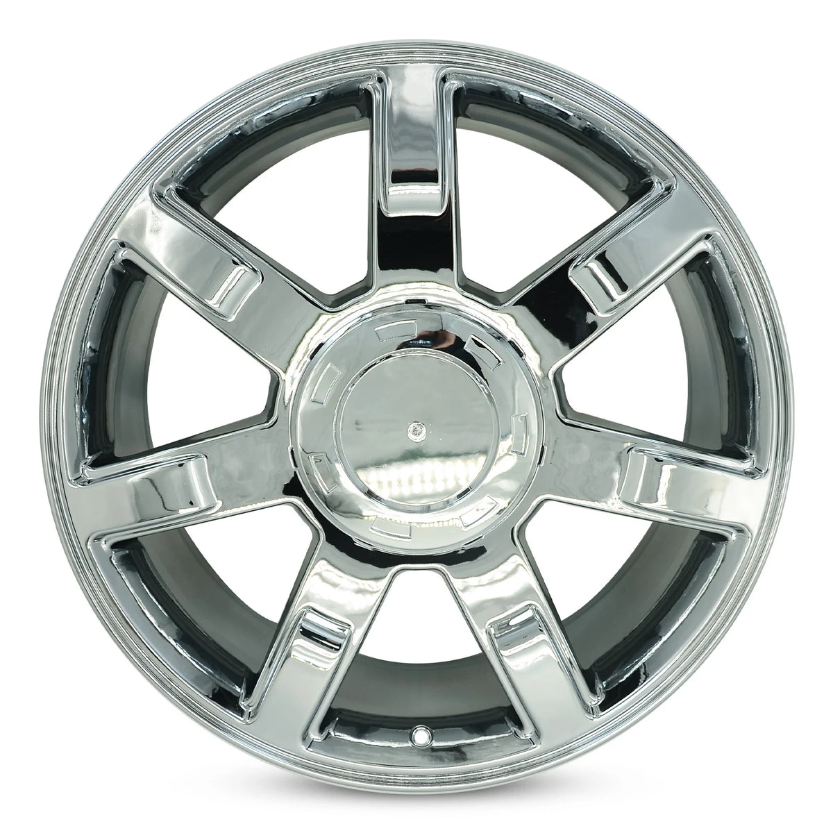 Set of 4 New 22" 22x9 Chrome Alloy Wheels for 2007-2014 Cadillac Escalade ESV EXT OEM Design Replacement Rim