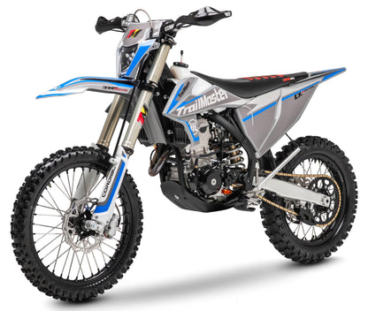 Trailmaster JHL Pro-Series High-Performance LX300 PRO Racing Ready Mid-Size Electric Start Dirt Bike (Red)