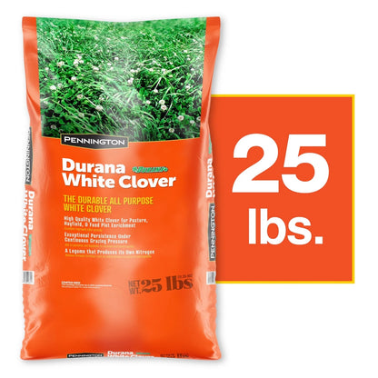 Pennington Durana Perennial White Clover Grass Seed, 25lb