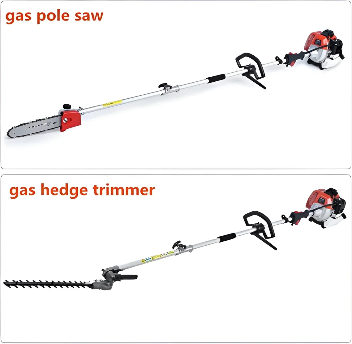 Maxtra Scooters 16ft 2 Cycle Gas Powered Extendable Pole Saws, Anti-Vibration System